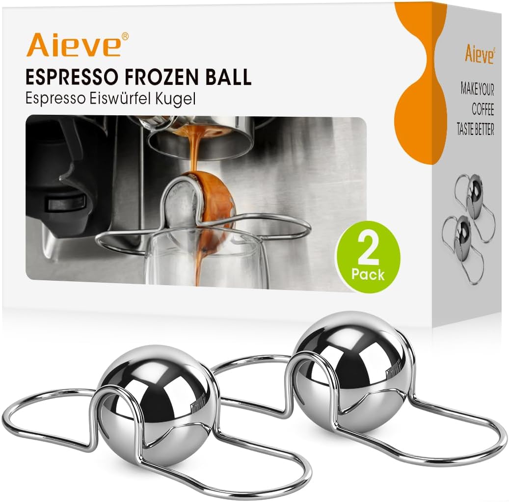 Detalle de AIEVE 2 Pack Espresso Cooling Ball