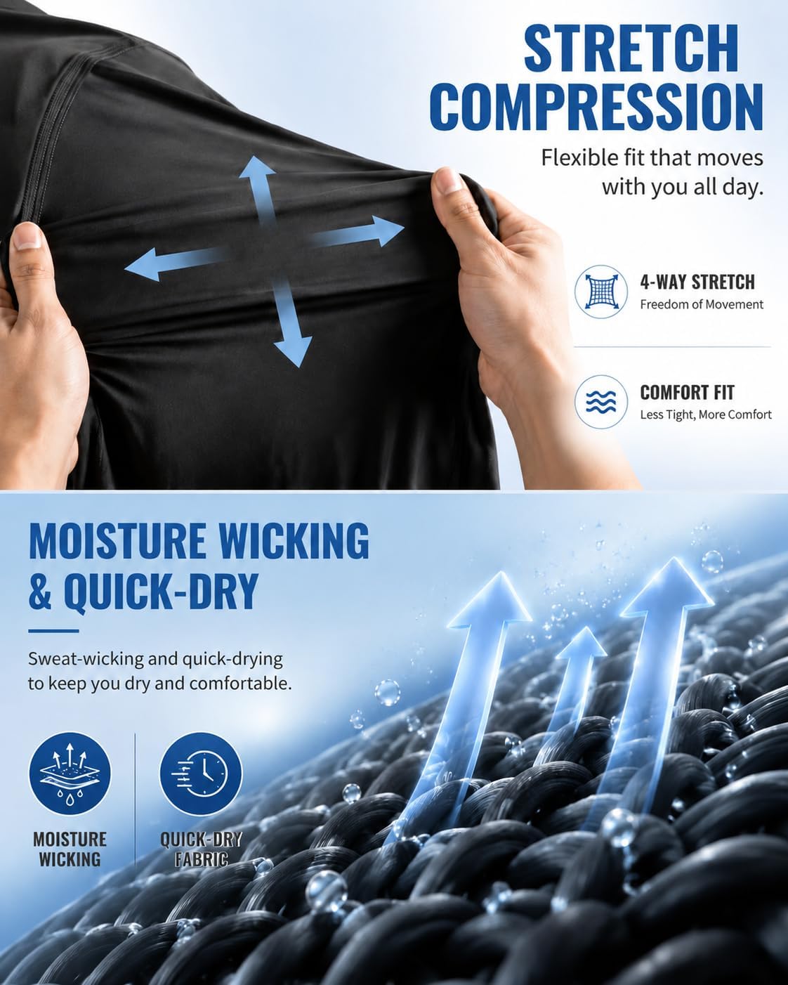 Detalle 1 de TELALEO Thermal Compression Leggings, Fleece-Lined