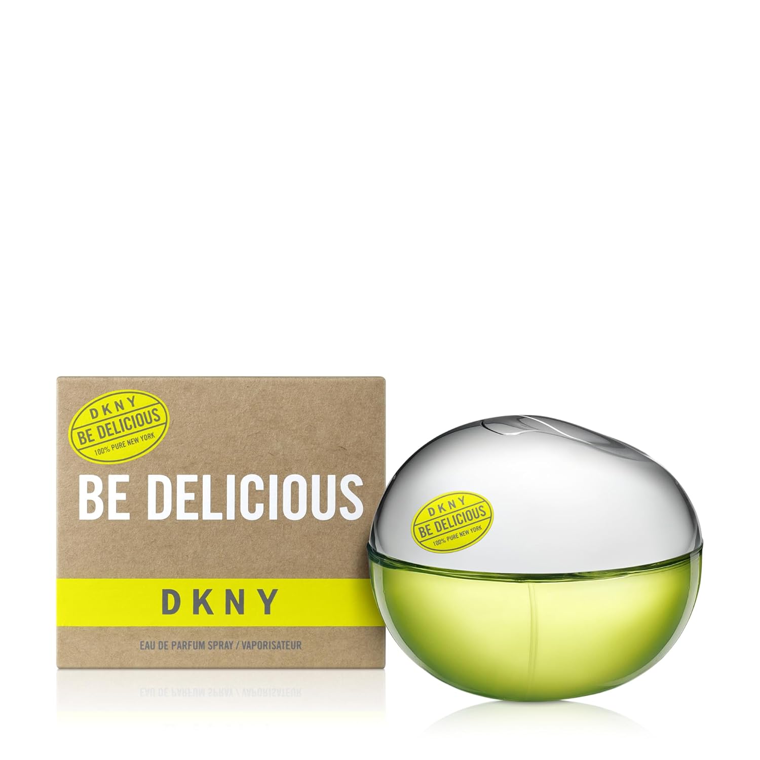 Detalle de DKNY Be Delicious 100% Pure New York Eau de Parfum für Damen (30 ml) – grünes Apfel-Duftprofil