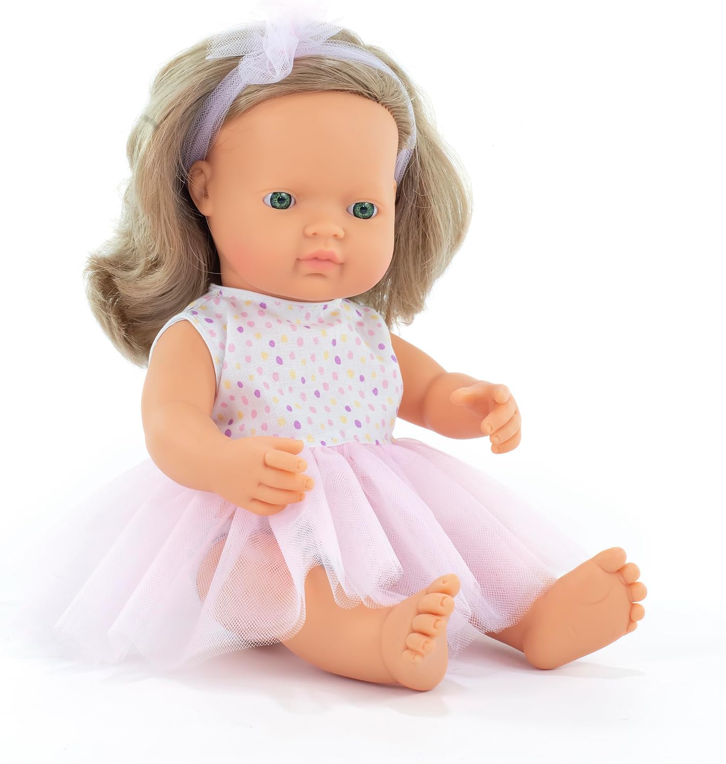 Detalle de Miniland 33208 – anatomicznie poprawna lalka 38 cm z winylu