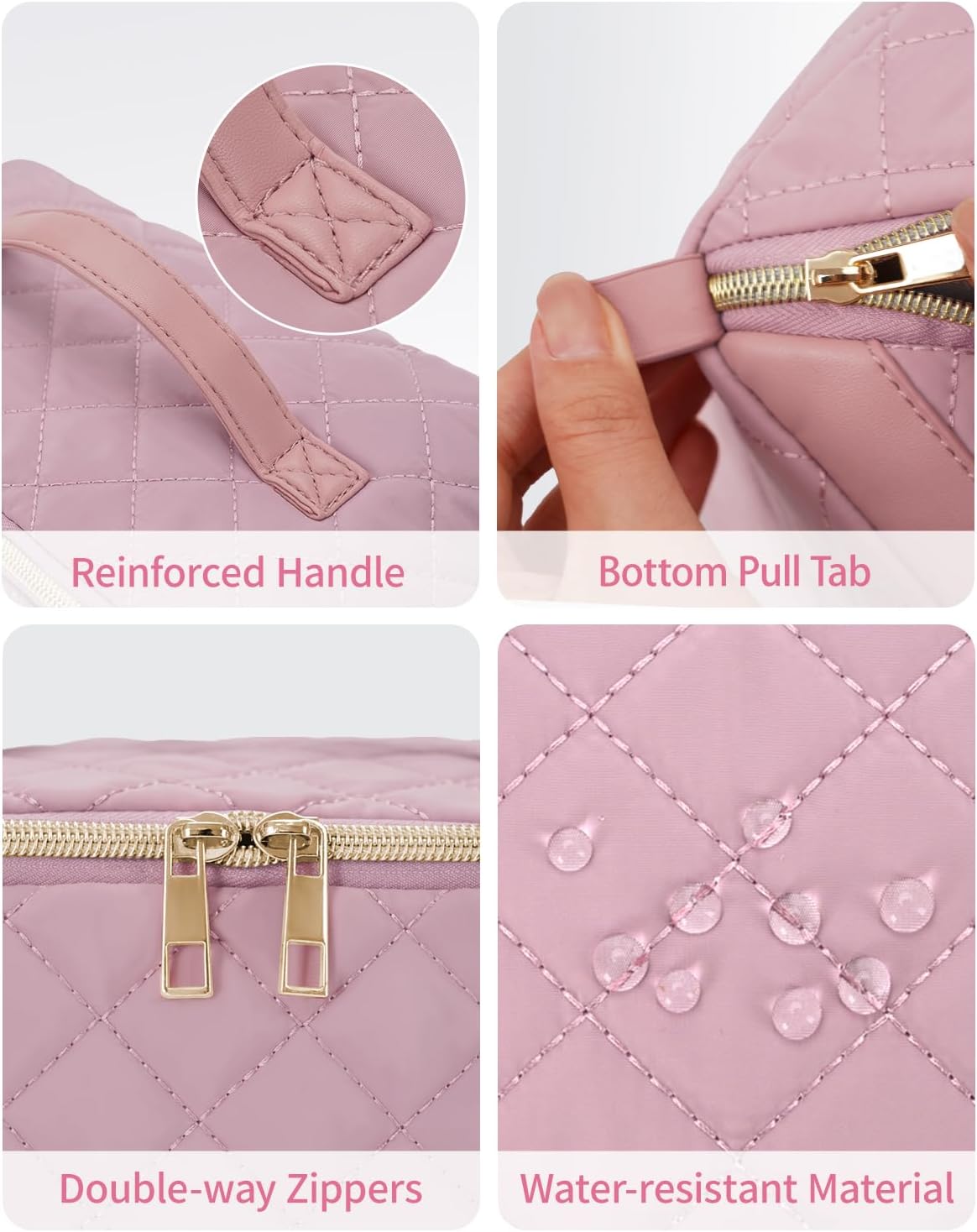 Thumbnail 5 de Travel Makeup Bag Large Capacity 1pc