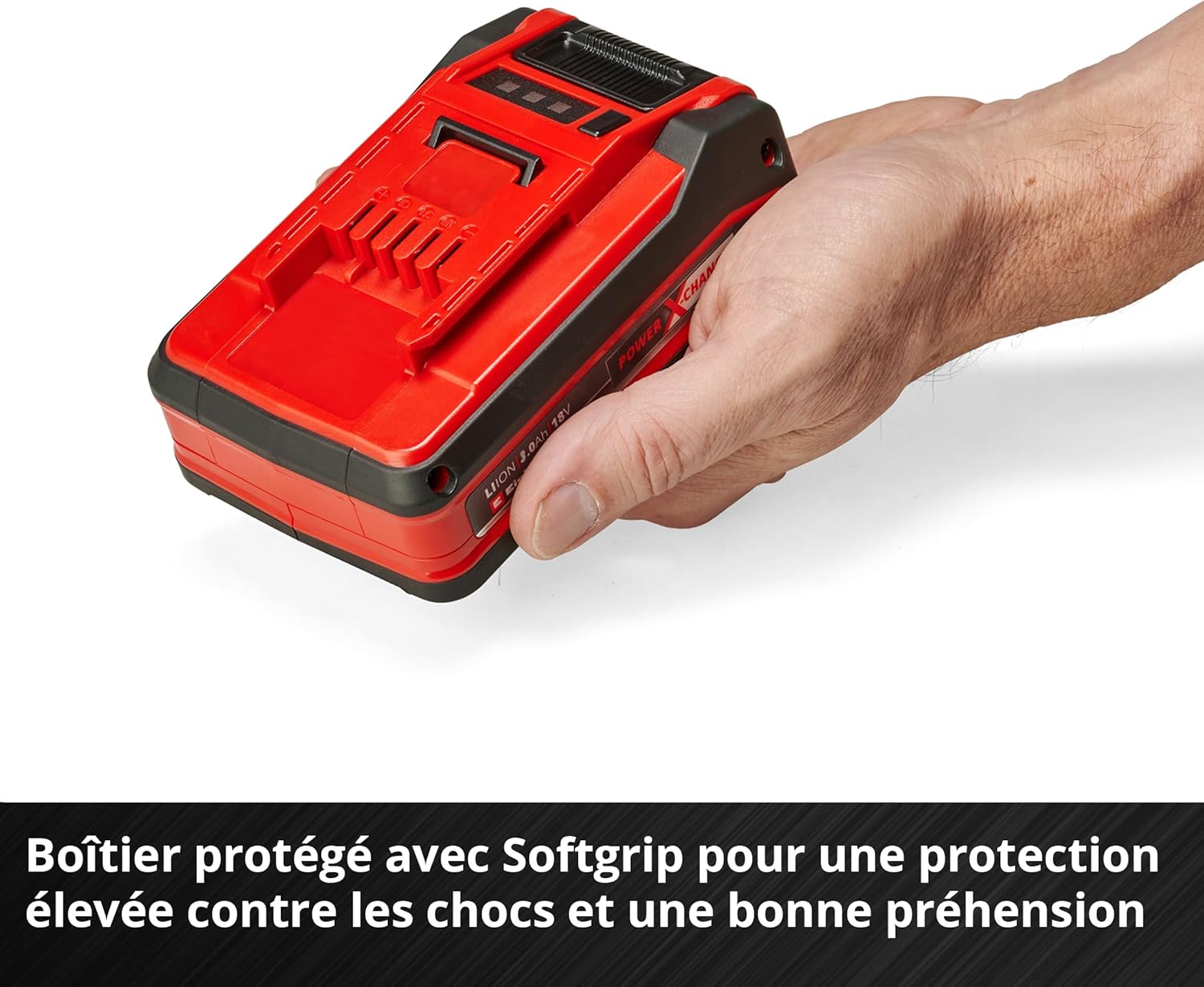 Thumbnail 6 de Original Einhell Pack Double Batterie PXC 18 V 3,0 Ah (2 x 3,0 Ah) sans chargeur