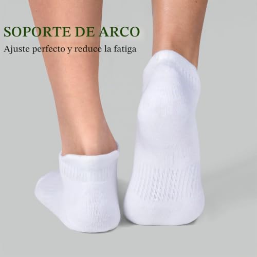 Thumbnail 4 de Wamicu 10 Pares Calcetines tobilleros hombre deporte corto algodón