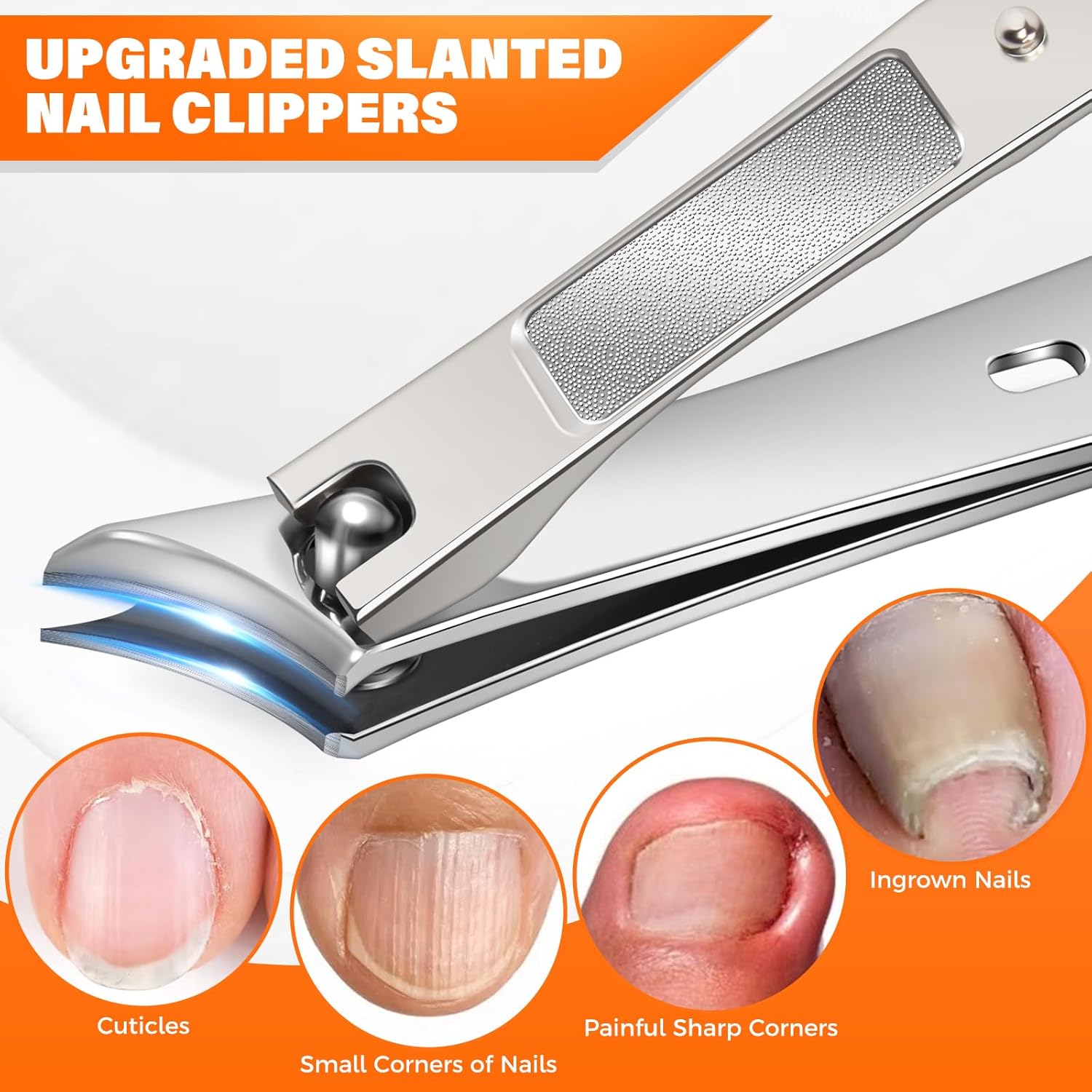 Thumbnail 3 de DRMODE Toenail Clippers for Seniors, Heavy Duty ✂