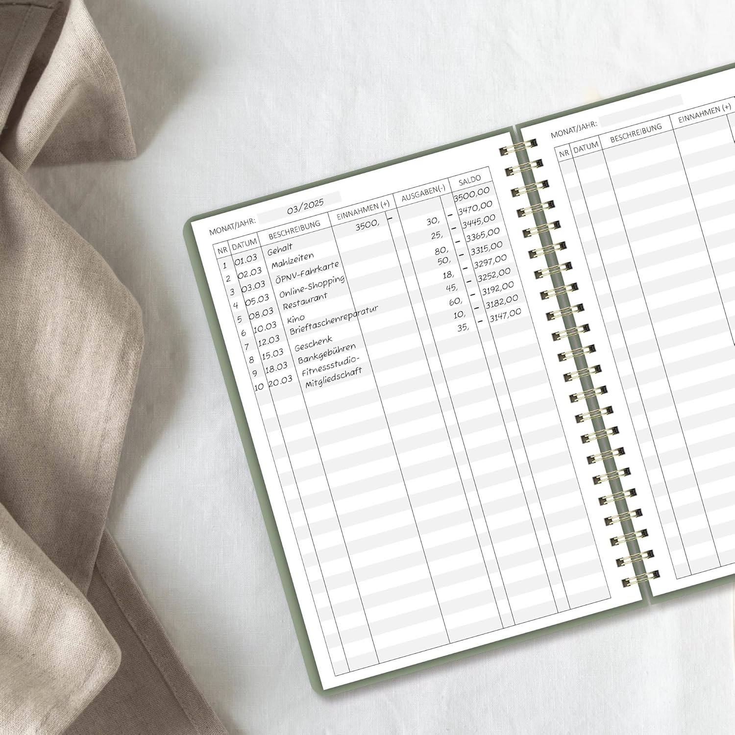 Thumbnail 2 de BIROYAL Kassenbuch A5 📒