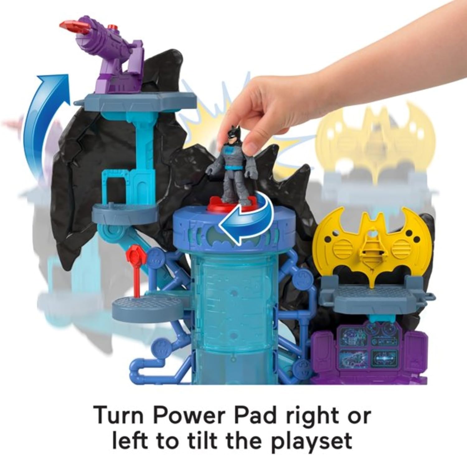 Thumbnail 3 de Fisher-Price Imaginext DC Super Friends Batman Bat-Tech Batcave Playset (HGN70)