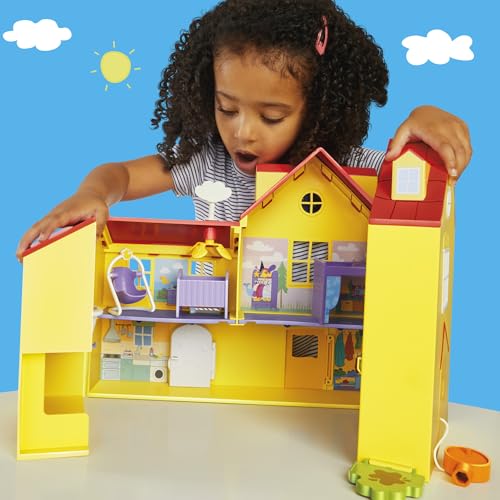 Detalle de Hasbro Peppa Pig: Gran Casa Familiar de Peppa, Juguete de Muñecas con 2 pisos y 7 habitaciones