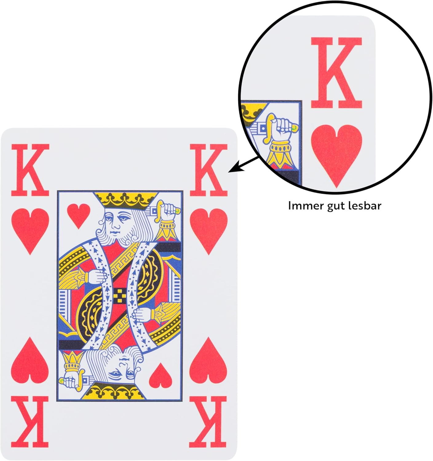 Thumbnail 3 de Black Buffalo Playing Cards – Wasserfeste Pokerkarten aus Kunststoff, Jumbo Index, Doppelpack