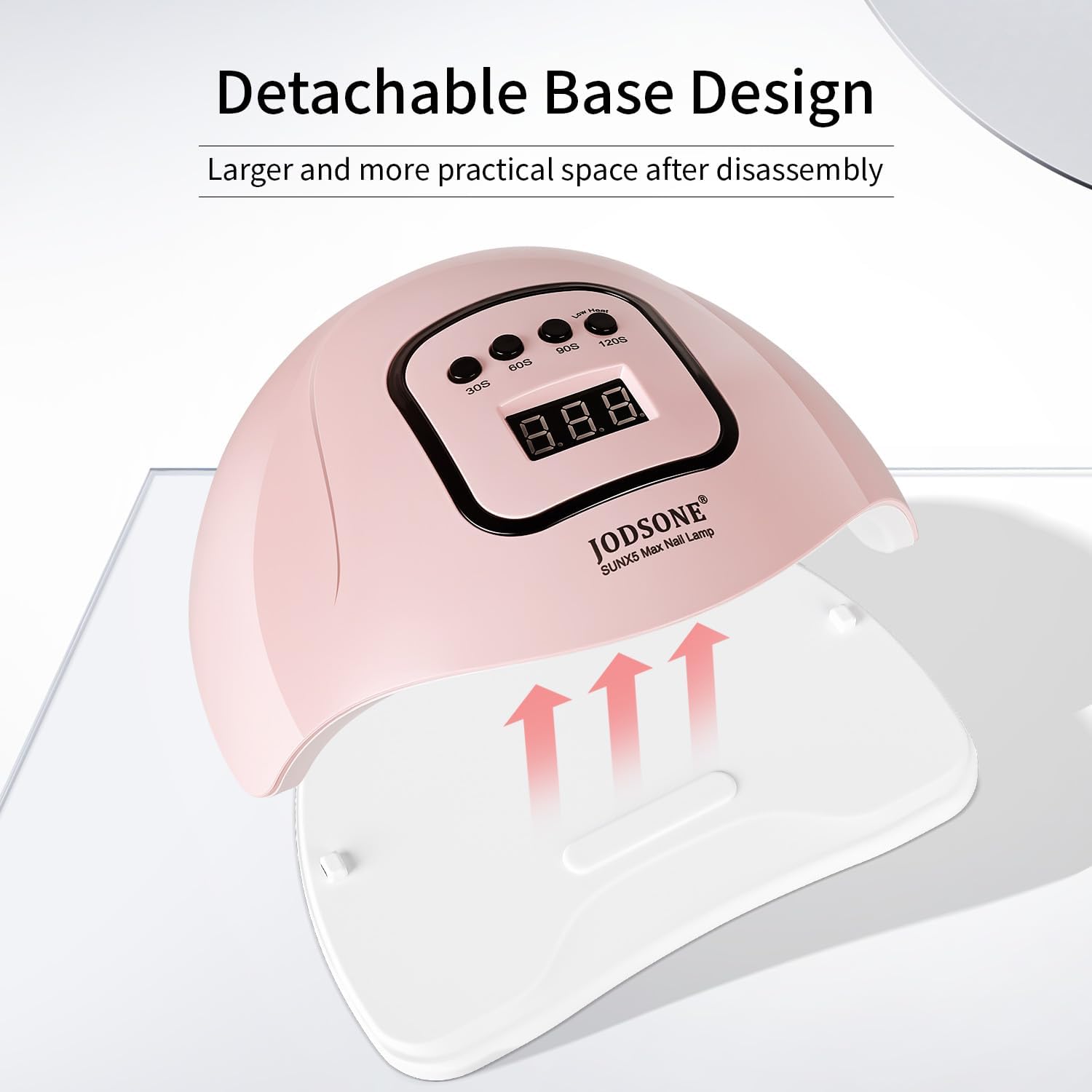 Thumbnail 4 de JODSONE UV LED Nail Lamp with Gloves Kit: Dual-Source Curing for Home and Salon