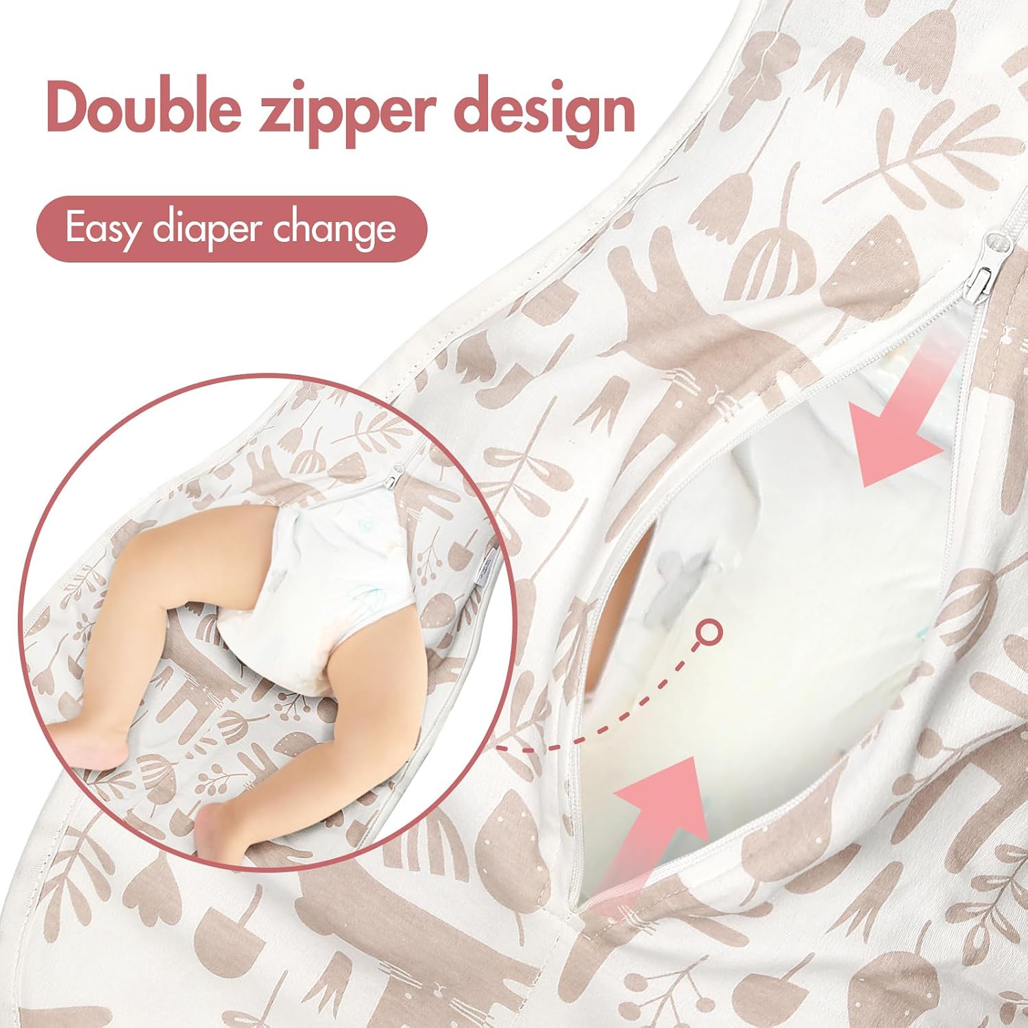 Thumbnail 4 de ANYEDDE 2-Pack Transitional Swaddle 3-6 Months