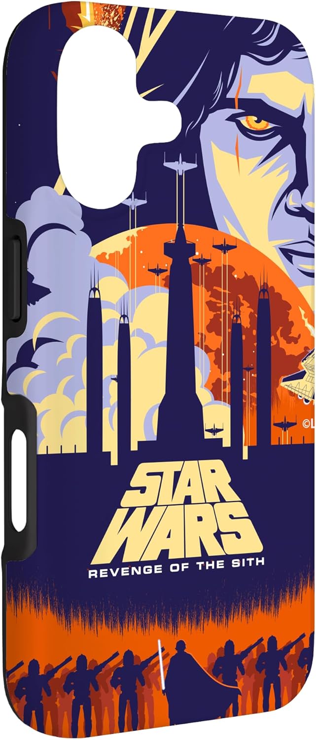 Thumbnail 2 de Star Wars Revenge of The Sith – Affiche illustrée du film Coque pour iPhone 17