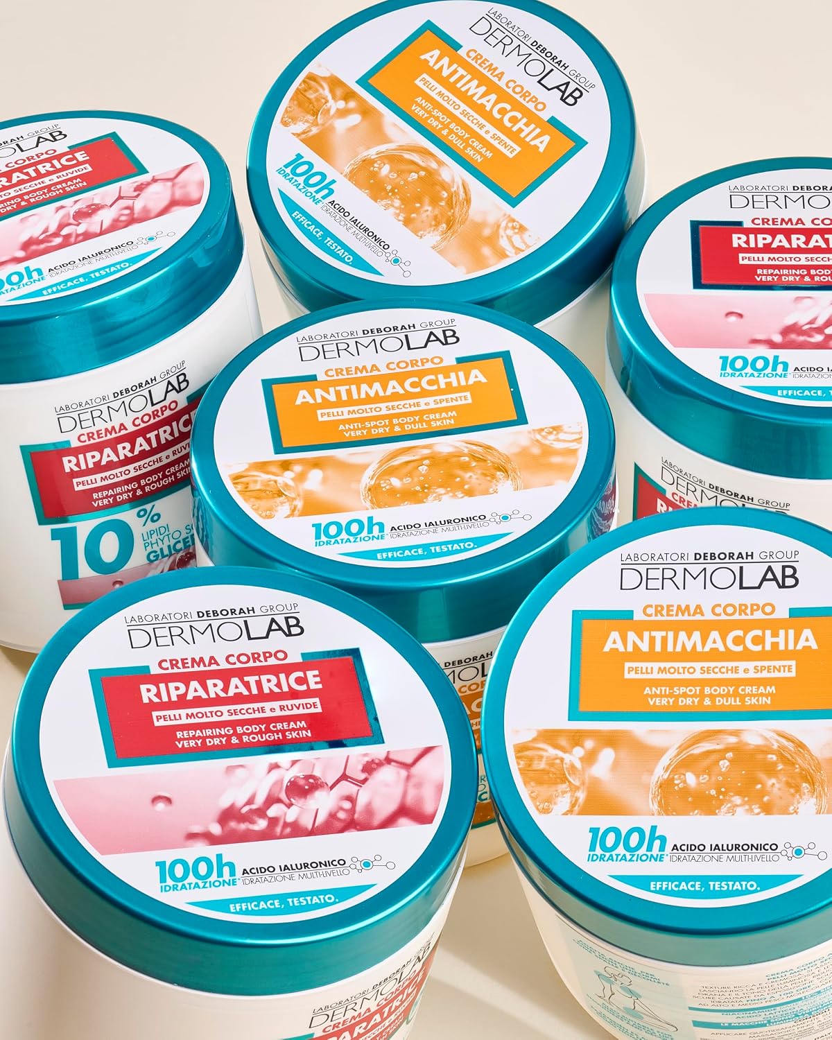 Detalle de Dermolab Crema Corpo Idratante Antimacchia 400 ml con Niacinamide 10%