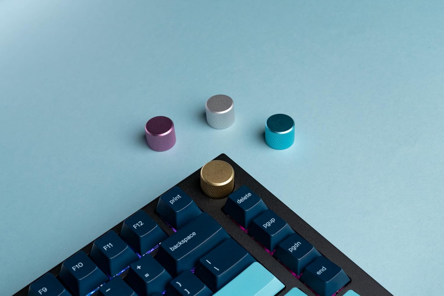 Thumbnail 1 de GLORIOUS Gaming Rotary Knob für GMMK PRO – Aluminium, 9 Farben (White Ice)