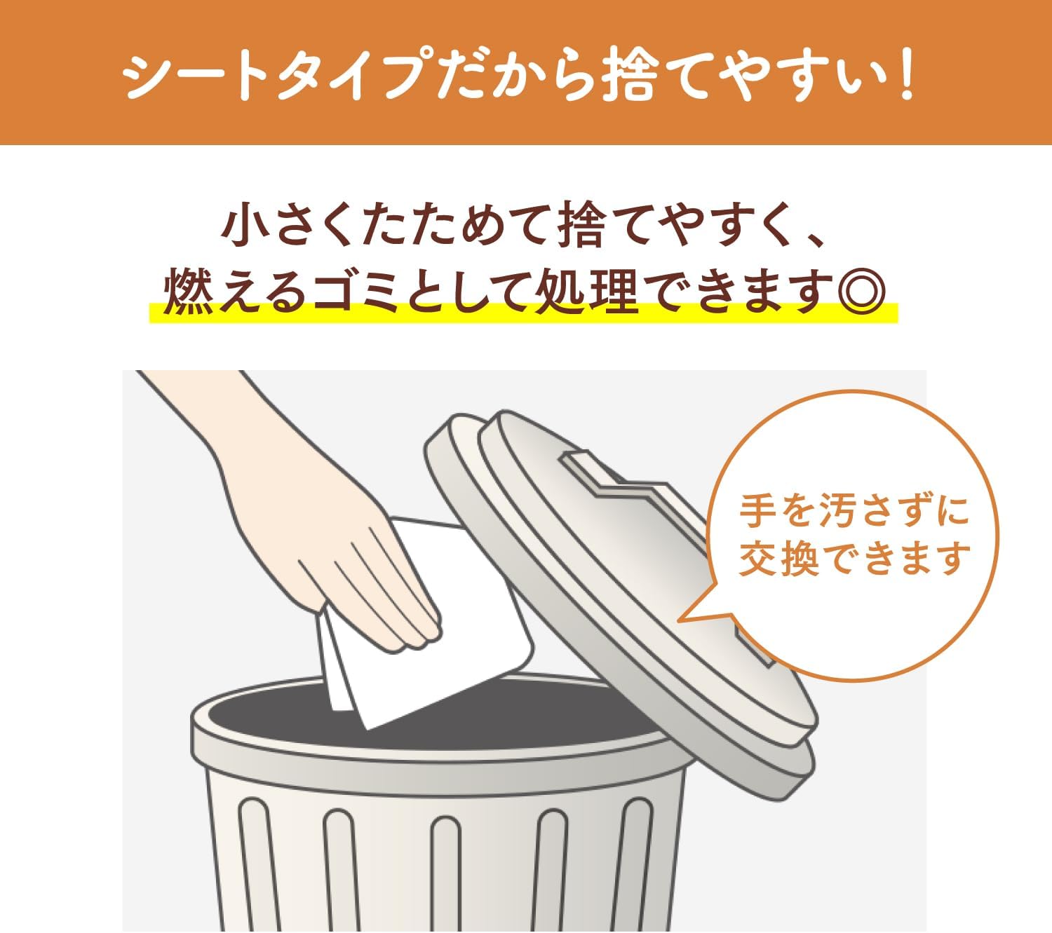 Thumbnail 6 de ニャンとも清潔トイレ 複数ねこ用 脱臭・抗菌シート 20枚入り システムトイレ用