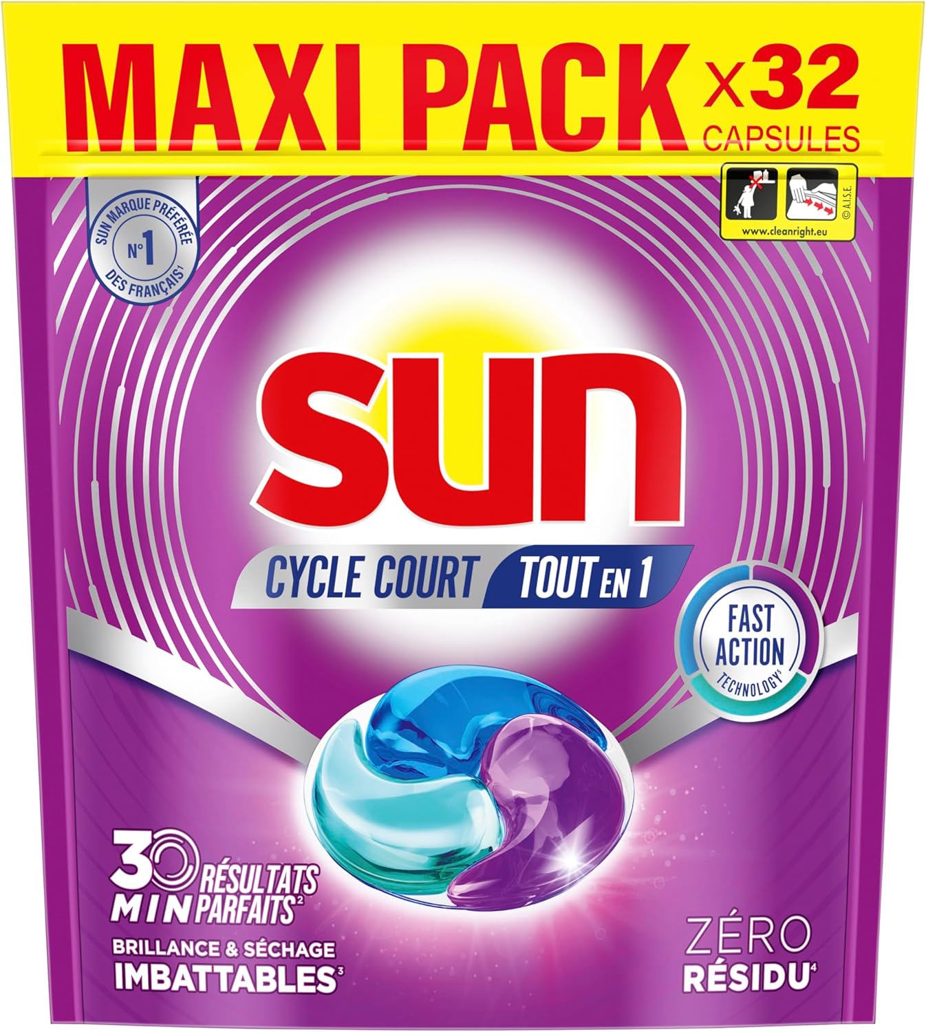 Thumbnail 1 de Sun Capsules Cycle Court Dès 30 Minutes – Tout en 1, 32 lavages