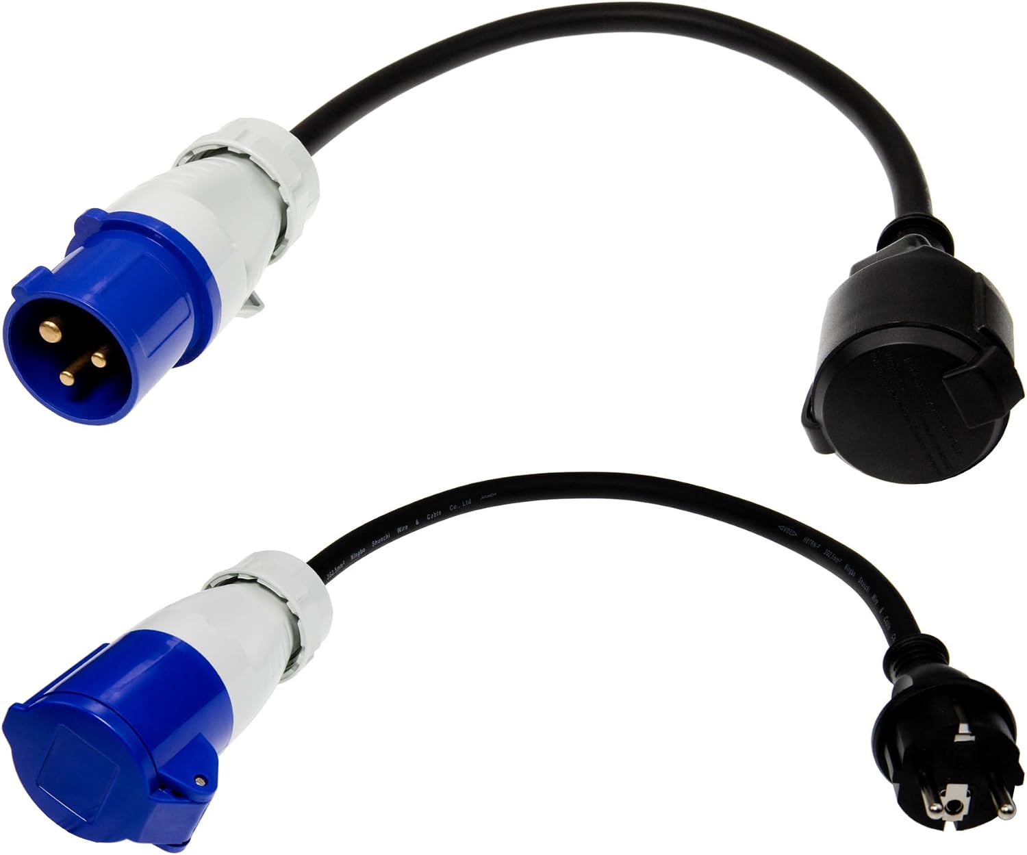 Detalle de CEE Adapter 2x von 16 A für Camping