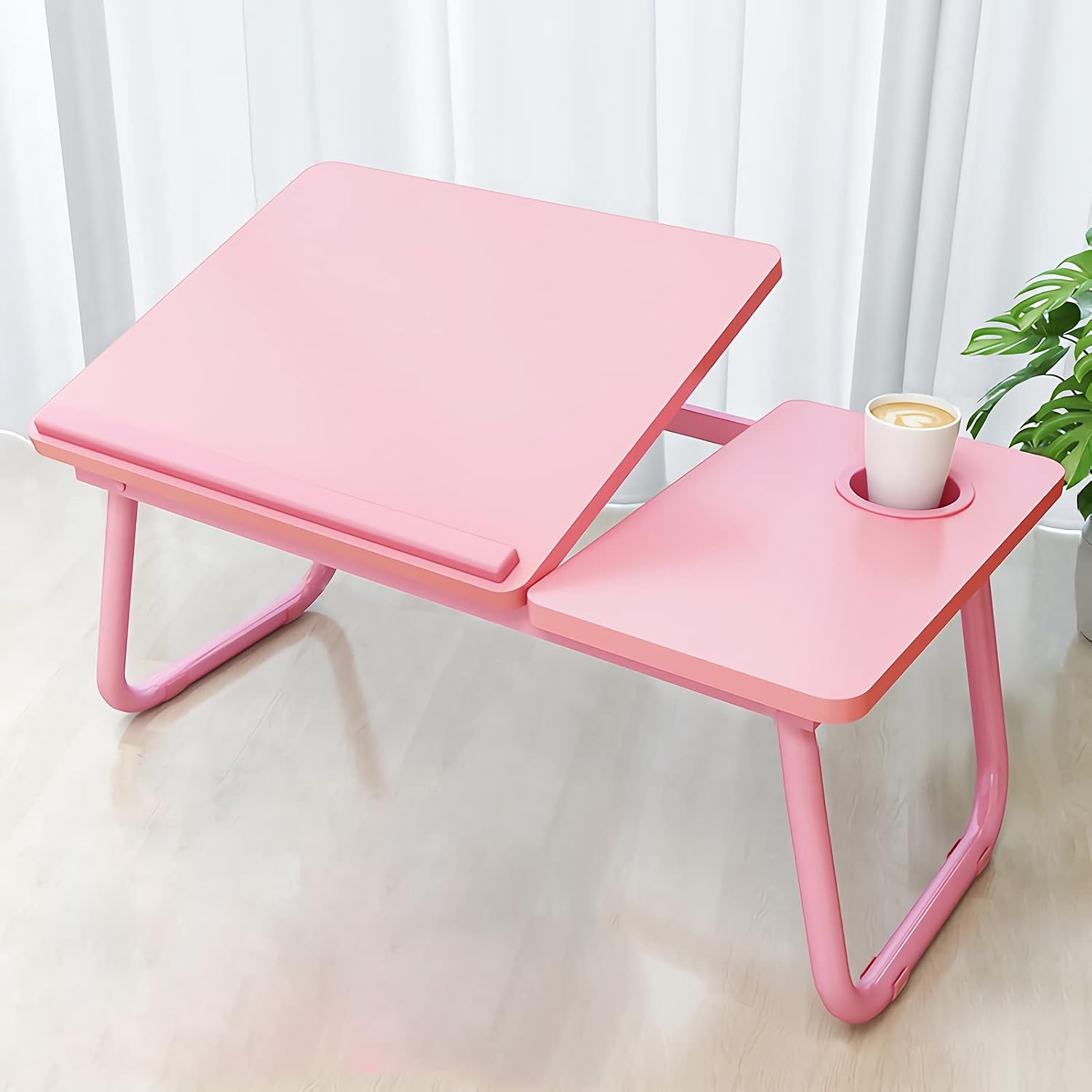Thumbnail 3 de SAVING SPACES Laptop Desk with Foldable Legs in Blue