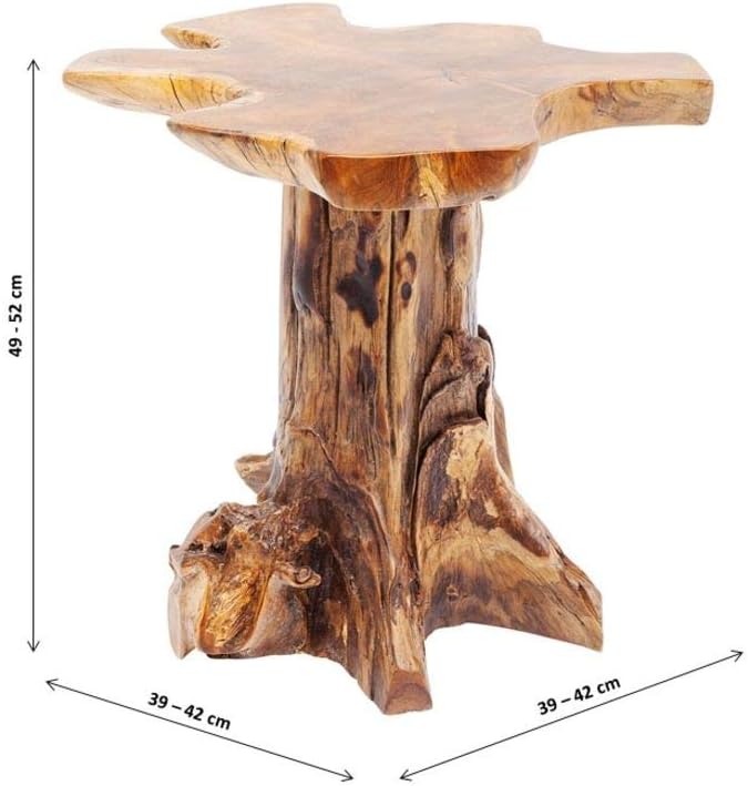 Detalle de Kare Design Mesa Auxiliar Tree Small Nature 🌿 50x40cm