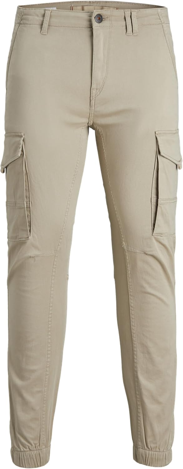 Thumbnail 6 de JACK & JONES Slim-Fit Cargo-Hose für Herren – Male Cargo-Hose mit mehreren Beintaschen