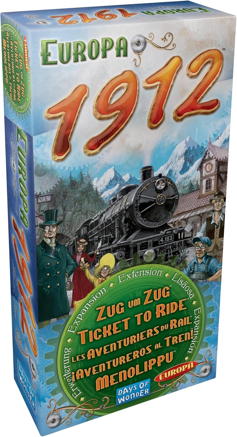 Thumbnail 1 de Days of Wonder Ticket to Ride Germany – gra planszowa dla 2–5 graczy
