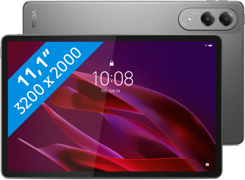 Detalle de Lenovo Yoga Tab 11,1 Zoll WLAN Grau mit Stylus – 256 GB