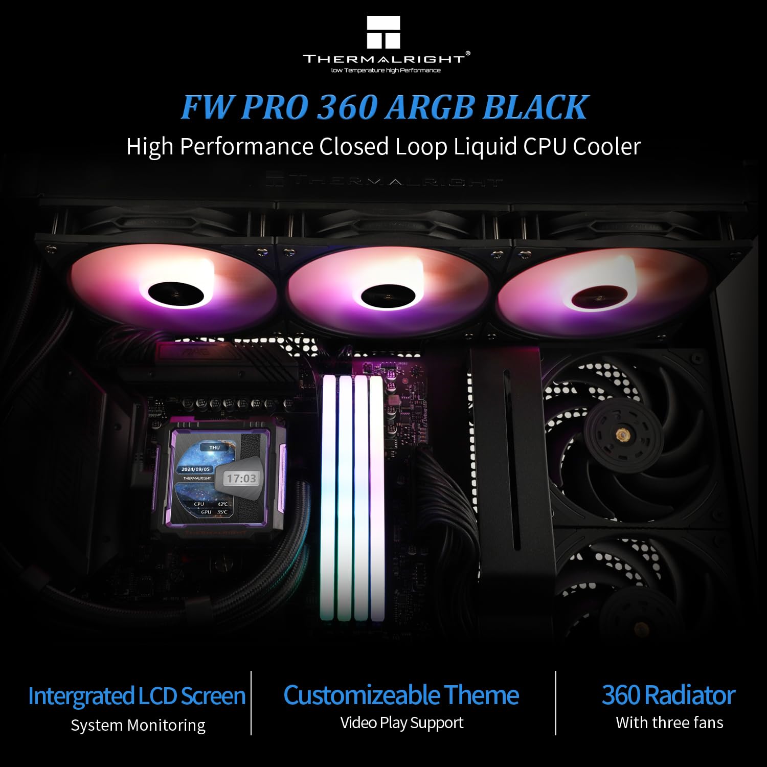 Thumbnail 1 de Thermalright CPU water cooler 360