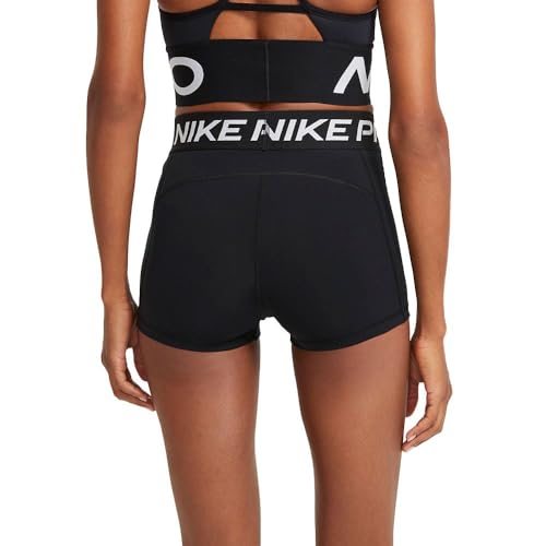 Thumbnail 2 de Nike mujer shorts Regular Fit Black/White (talla L) con cintura elástica transpirable