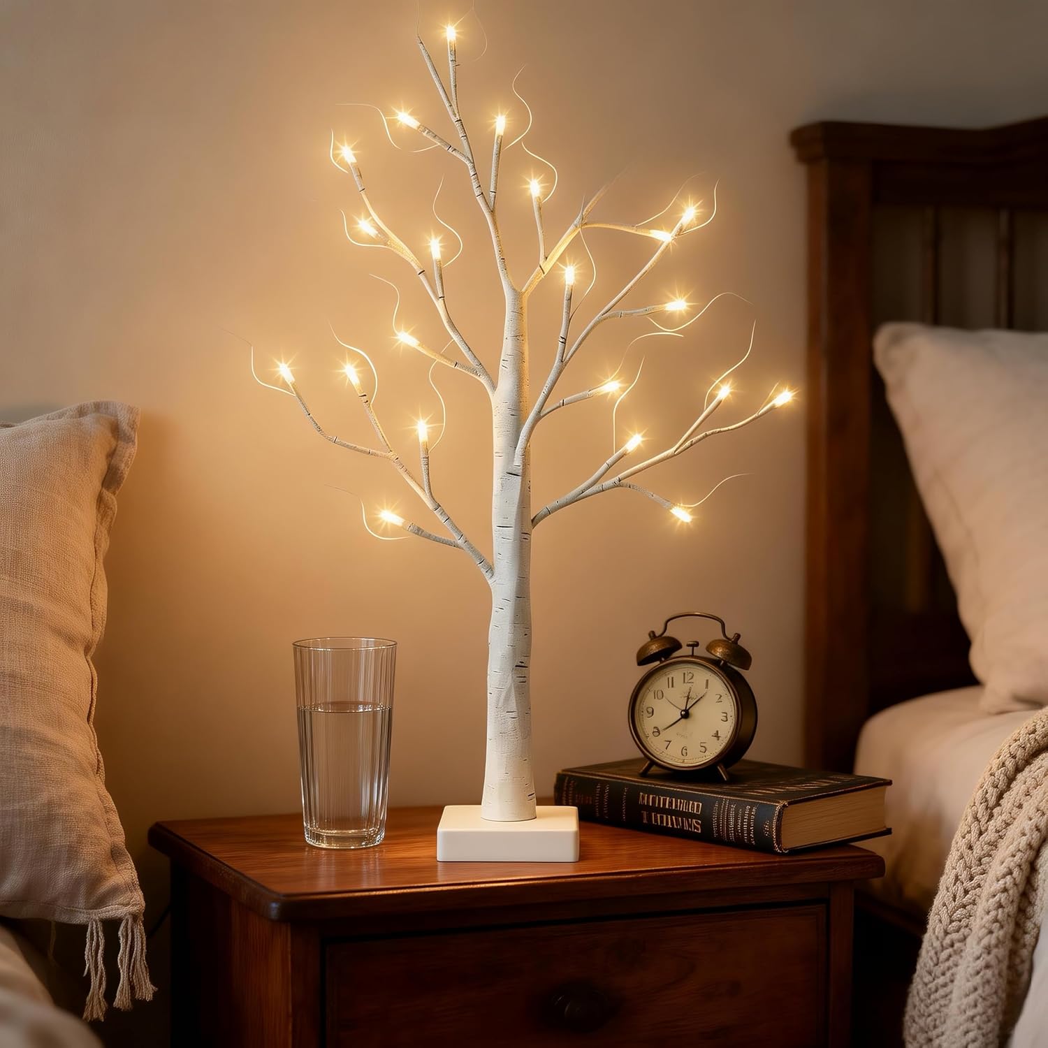 Thumbnail 6 de HipTree Lighted Birch Trees, 2ft