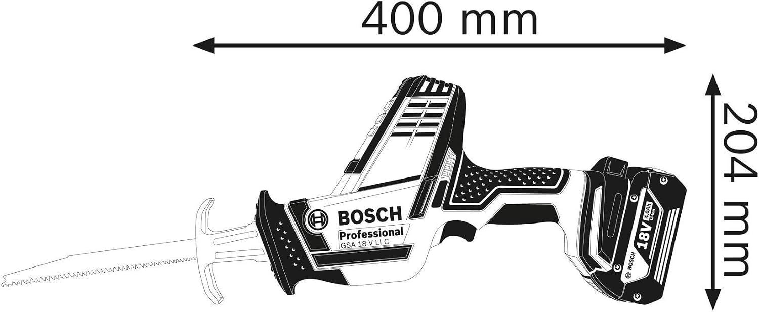Thumbnail 1 de Bosch Professional GSA 18 V-LI C Akkusäbelsäge 🪚
