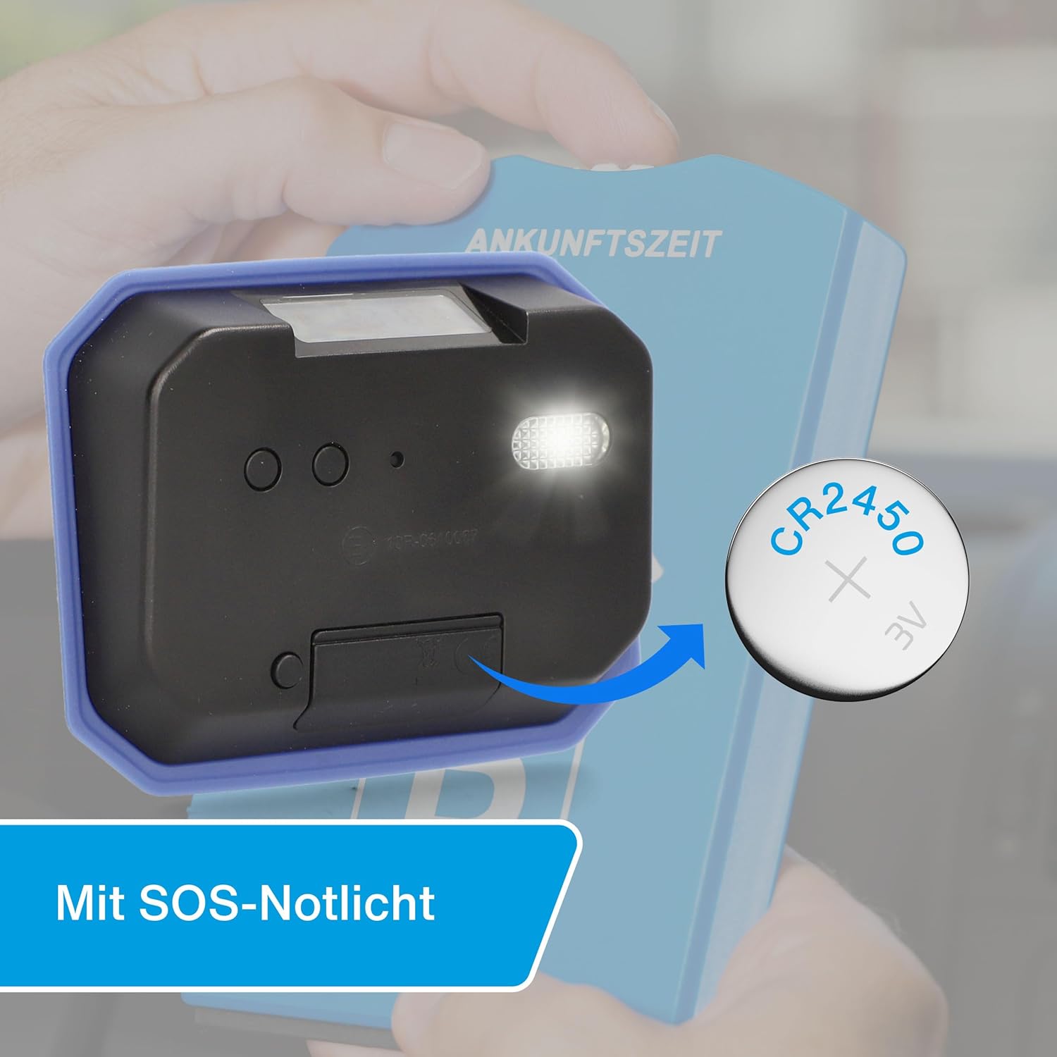 Thumbnail 6 de cartrend Digitale Parkuhr fürs Auto – elektronische Parkscheibe mit KBA-Zulassung und automatischer Ankunftszeit