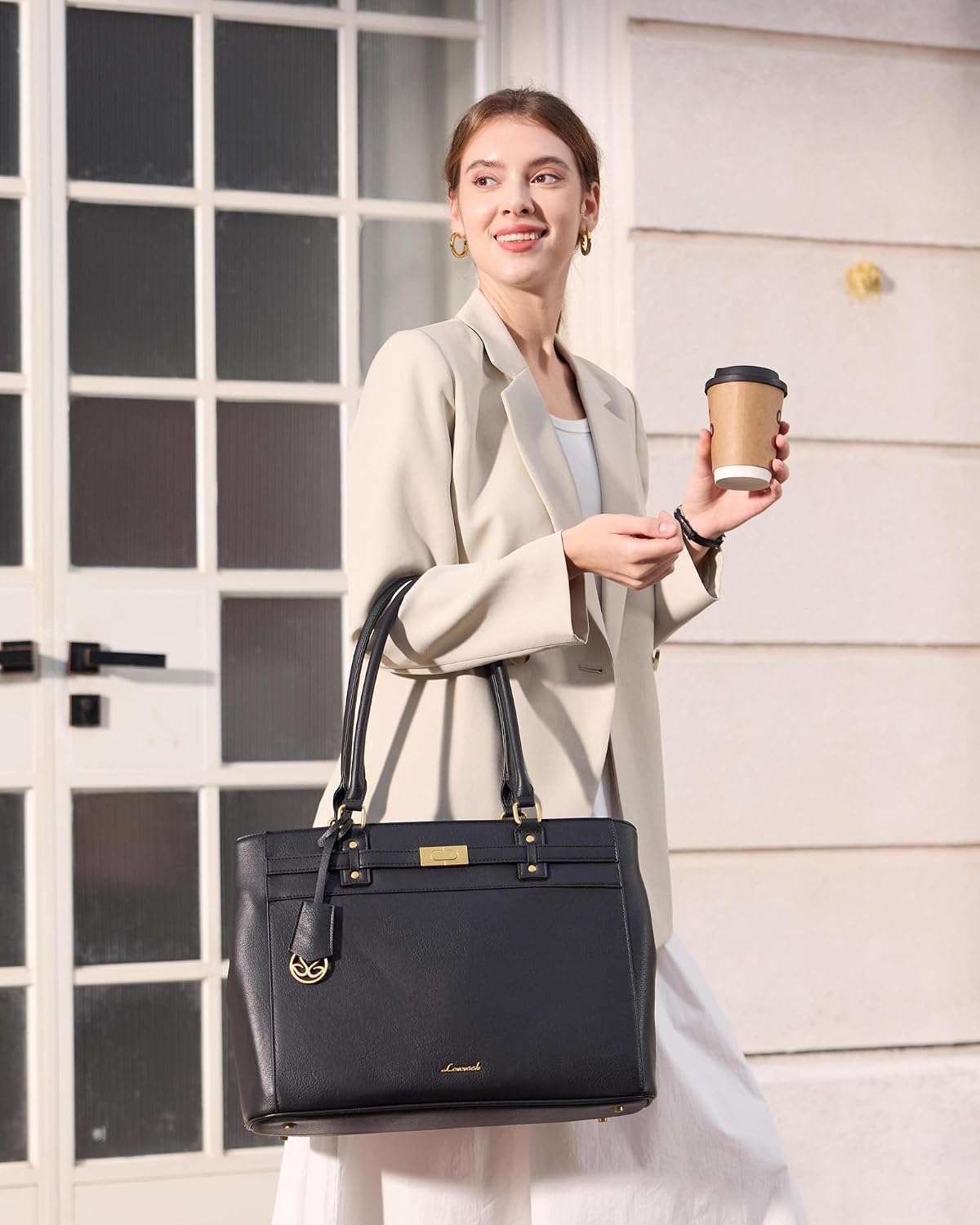 Detalle 2 de LOVEVOOK Laptop Tote Bag, 17.3-Inch