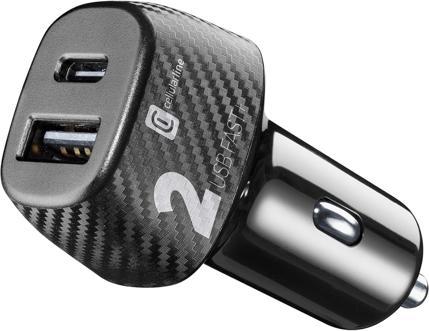 Thumbnail 5 de Cellularline caricabatterie da auto per accendisigari 12/24V con USB-C Power Delivery 20W (44W totali)