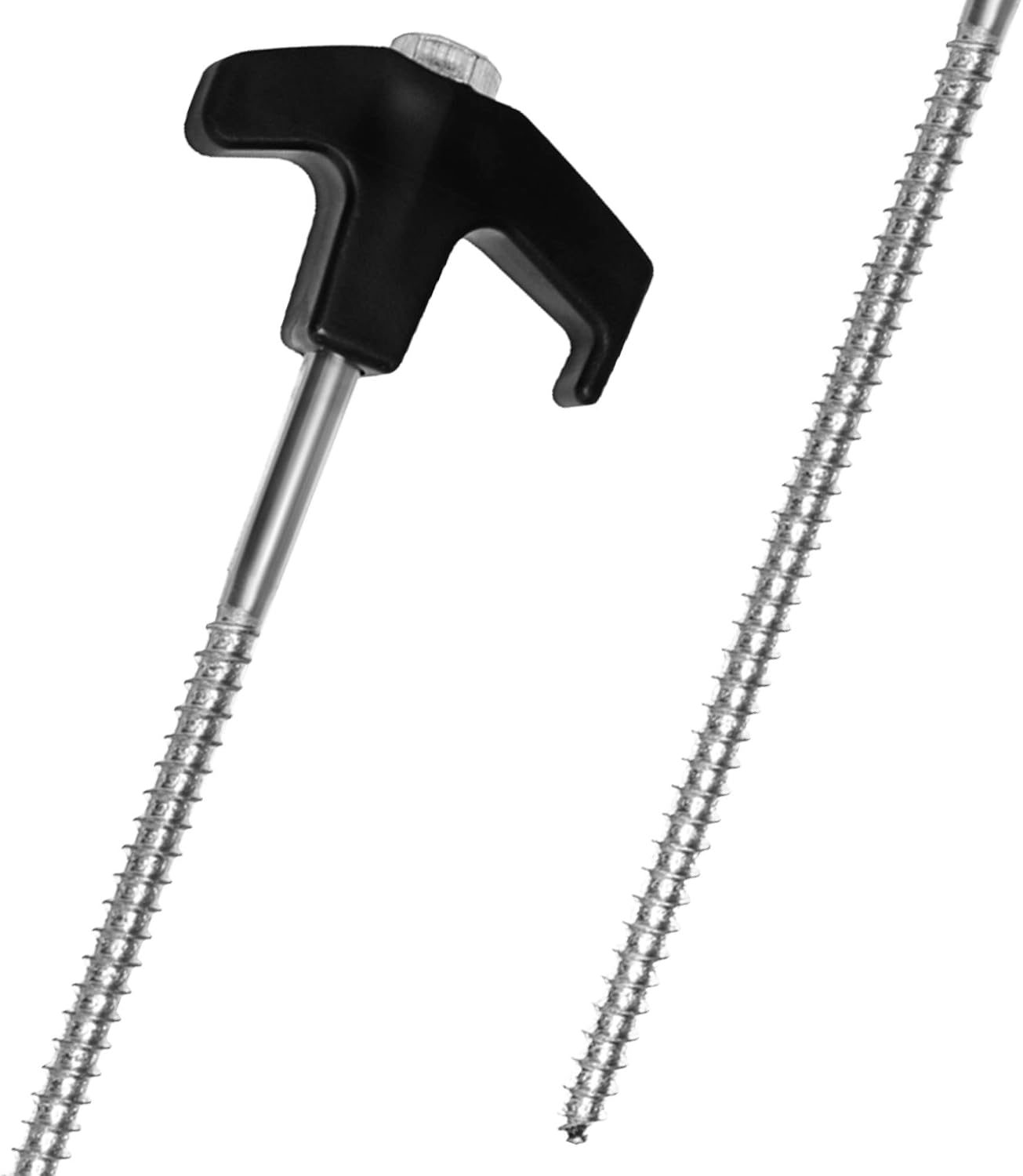 Thumbnail 5 de COM-FOUR® 14x picchetti per tenda in acciaio con adattatore per cacciavite a batteria