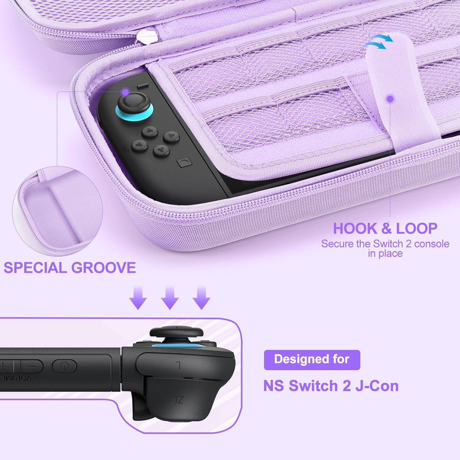 Thumbnail 2 de innoAura Switch 2 Case for NS Switch 2 (2025)