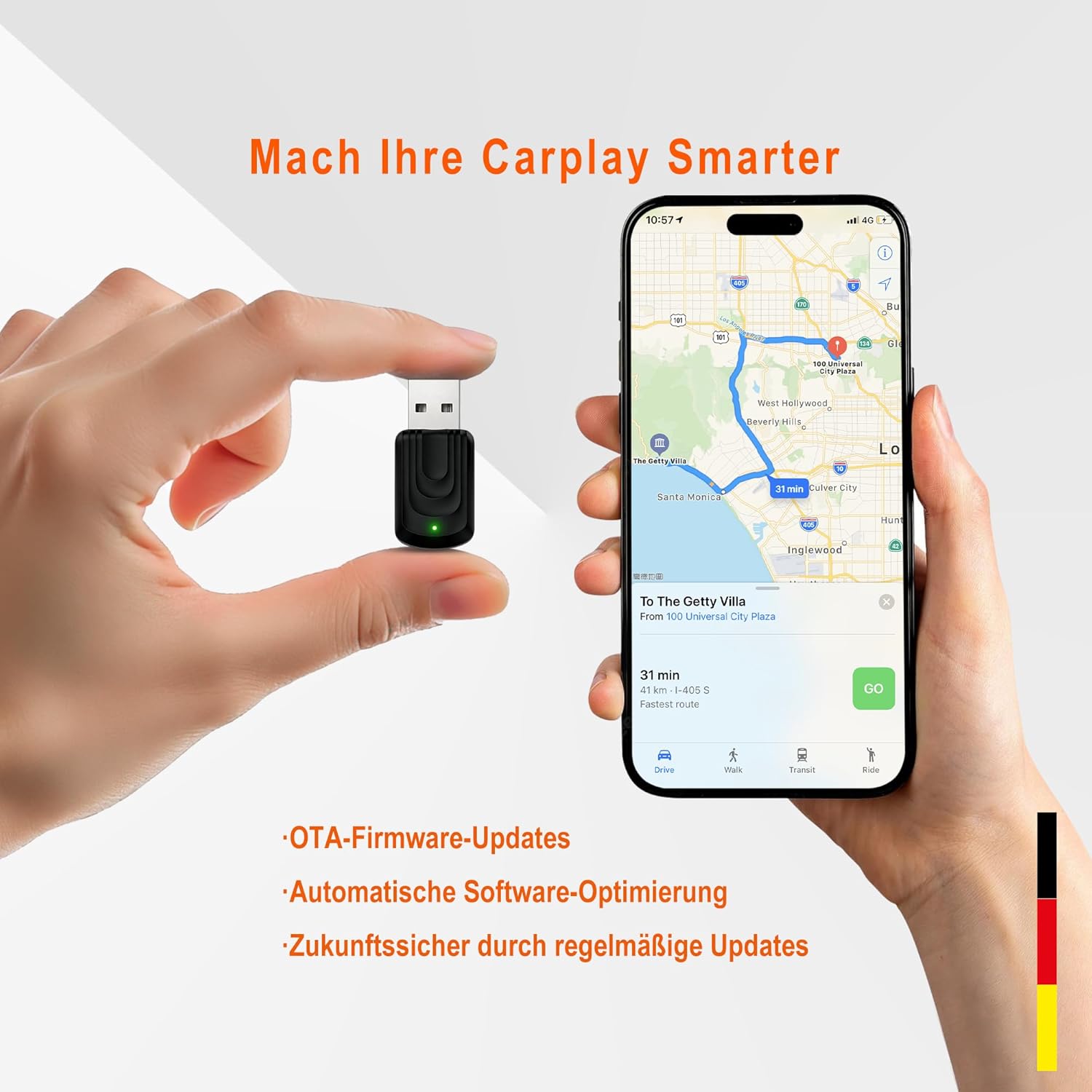 Thumbnail 3 de RGBer Carplay Wireless Adapter Kabellos 2 in 1