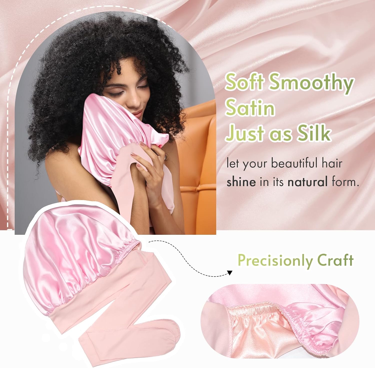 Thumbnail 4 de Bonnet Queen Reversible Silk Hair Bonnet