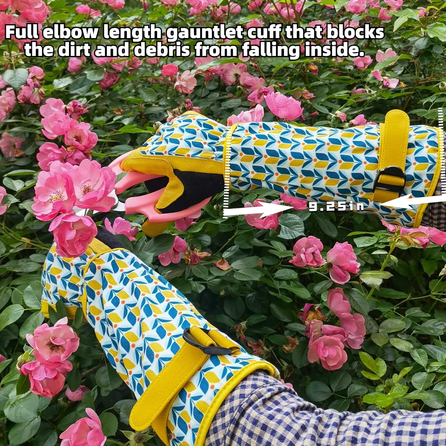 Thumbnail 6 de MSUPSAV Long Gardening Gloves: Thorn-Proof, Puncture-Resistant with 9-Inch Cuff