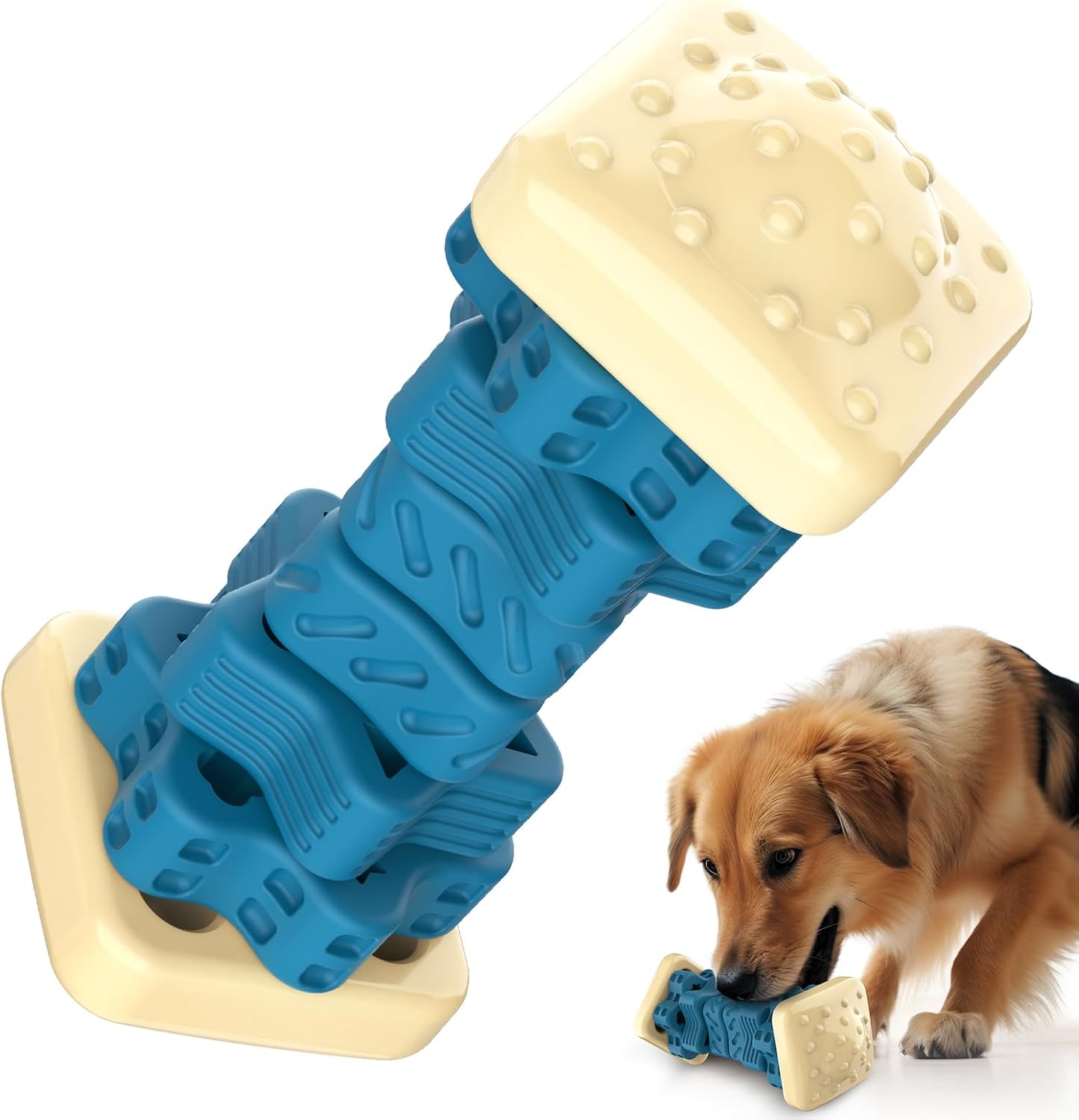 Thumbnail 6 de RUXAN Indestructible Dog Toys for Aggressive Chewers – Large/Medium Breeds (15 x 7 x 5.5 cm)
