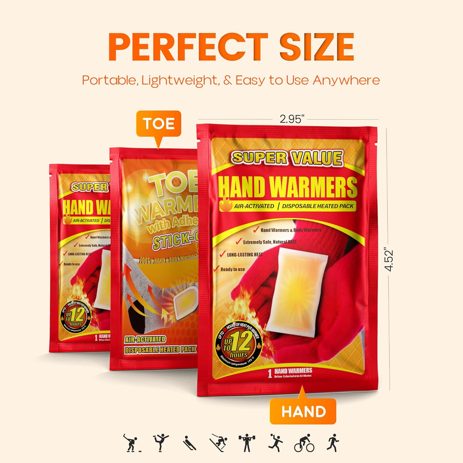 Thumbnail 4 de Disposable Hand Warmers 12-Hour Pack