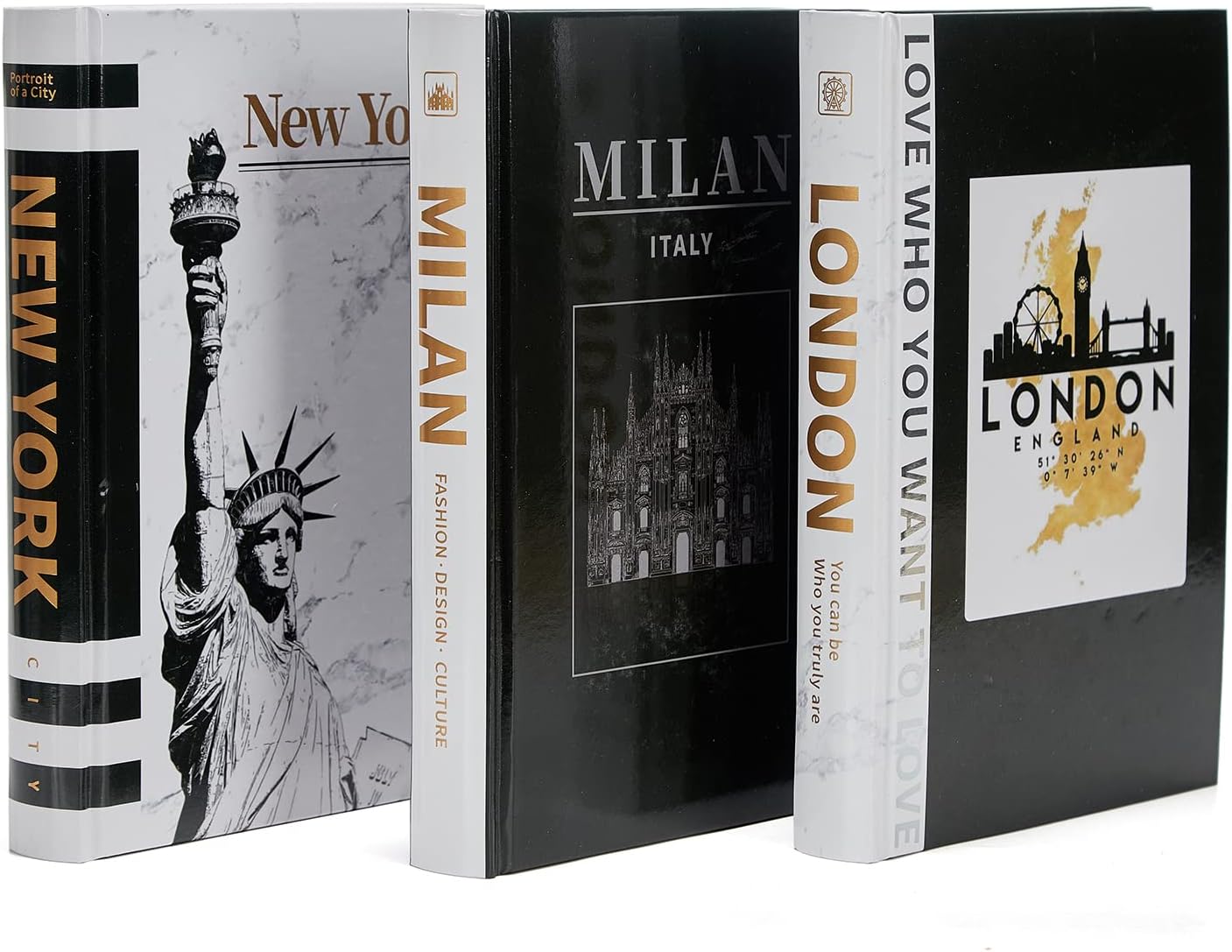 Detalle 2 de Decorative Hardcover Books, Gold