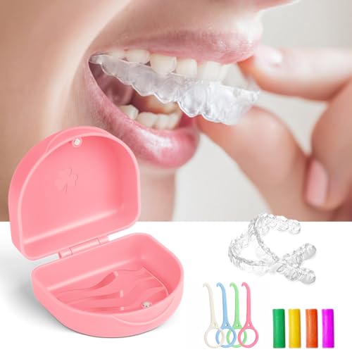 Thumbnail 3 de OFFCUP Porta protesi dentale con custodia igienica rosa 🪥