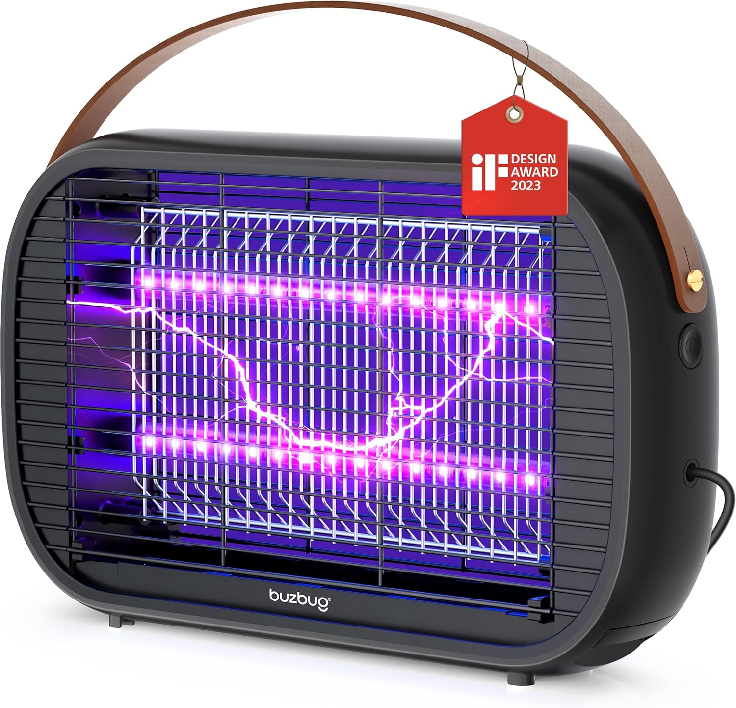 Detalle de Buzbug LED Fly Zapper Indoor MA015B – dual-colour 365nm/395nm light mosquito & fly trap