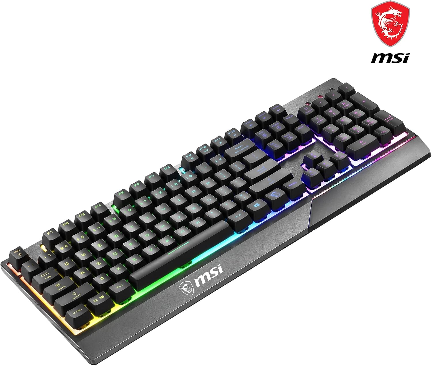 Thumbnail 3 de MSI Vigor GK30 Gaming Keyboard (UK layout) with RGB Mystic Light