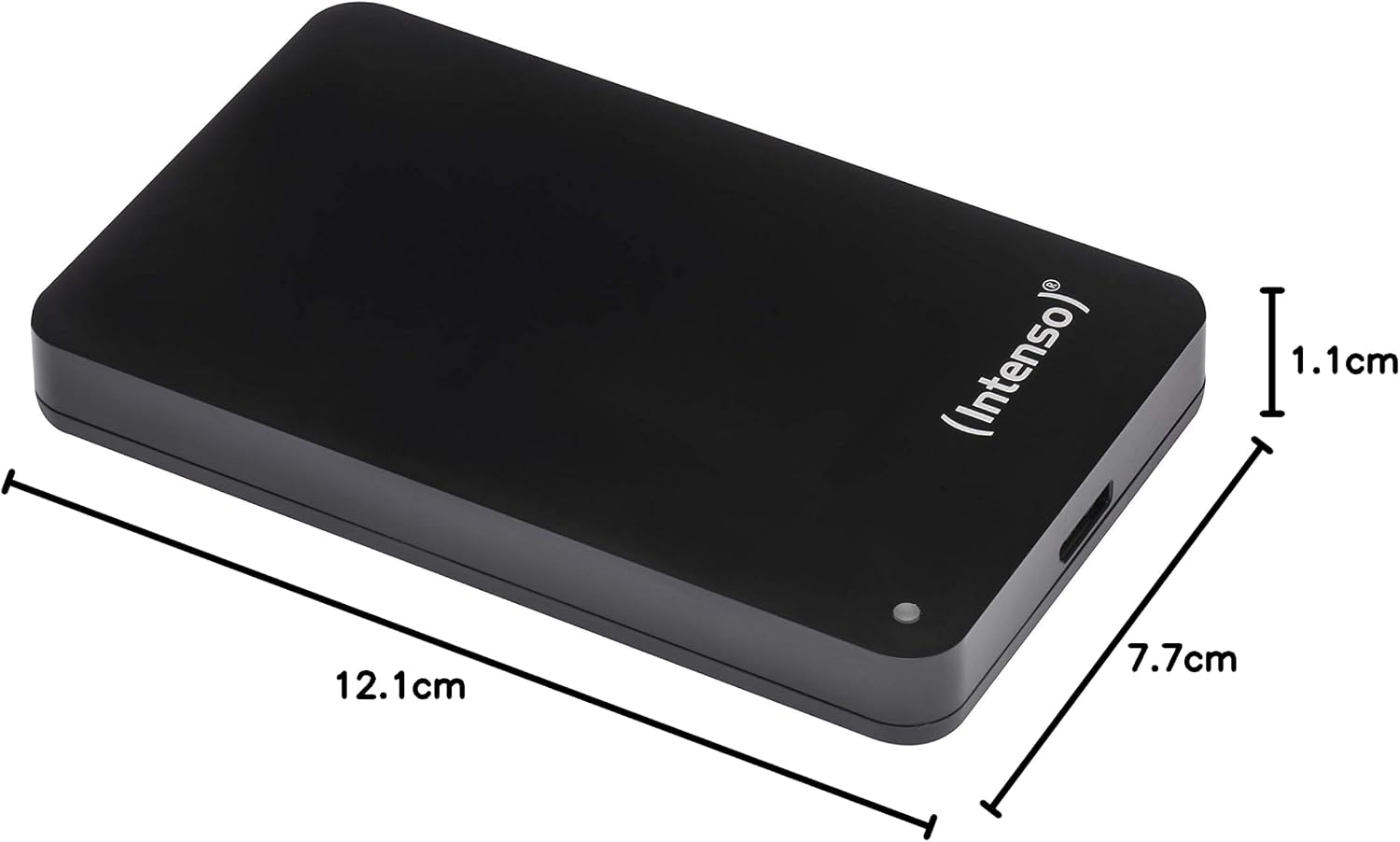 Thumbnail 6 de Intenso 6021660 – zewnętrzny dysk HDD 1 TB, 2,5 cala, USB 3.2, czarny