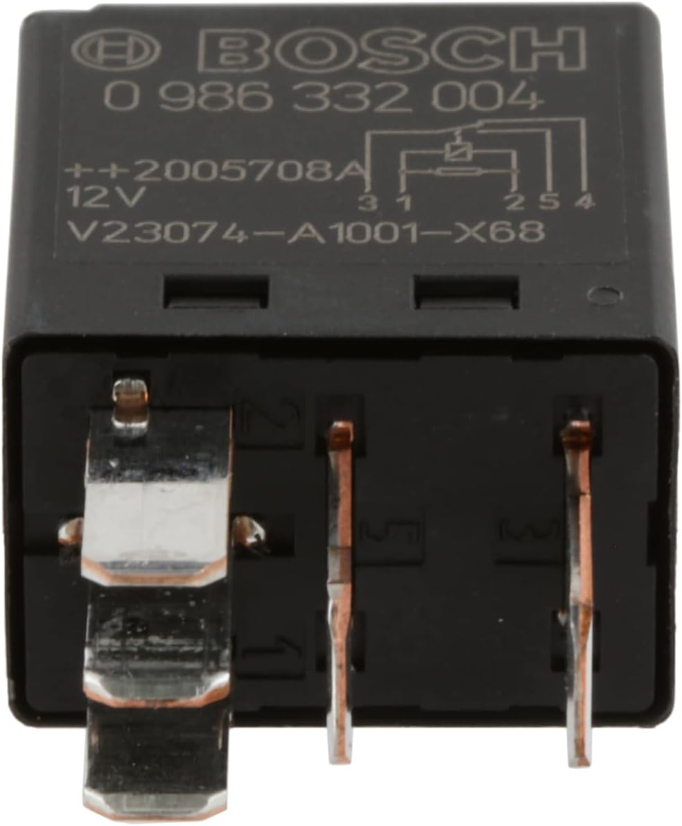 Detalle 2 de Bosch 0986332004 Mini-Relais 12V 60A, 4 Terminaux, IP5K4
