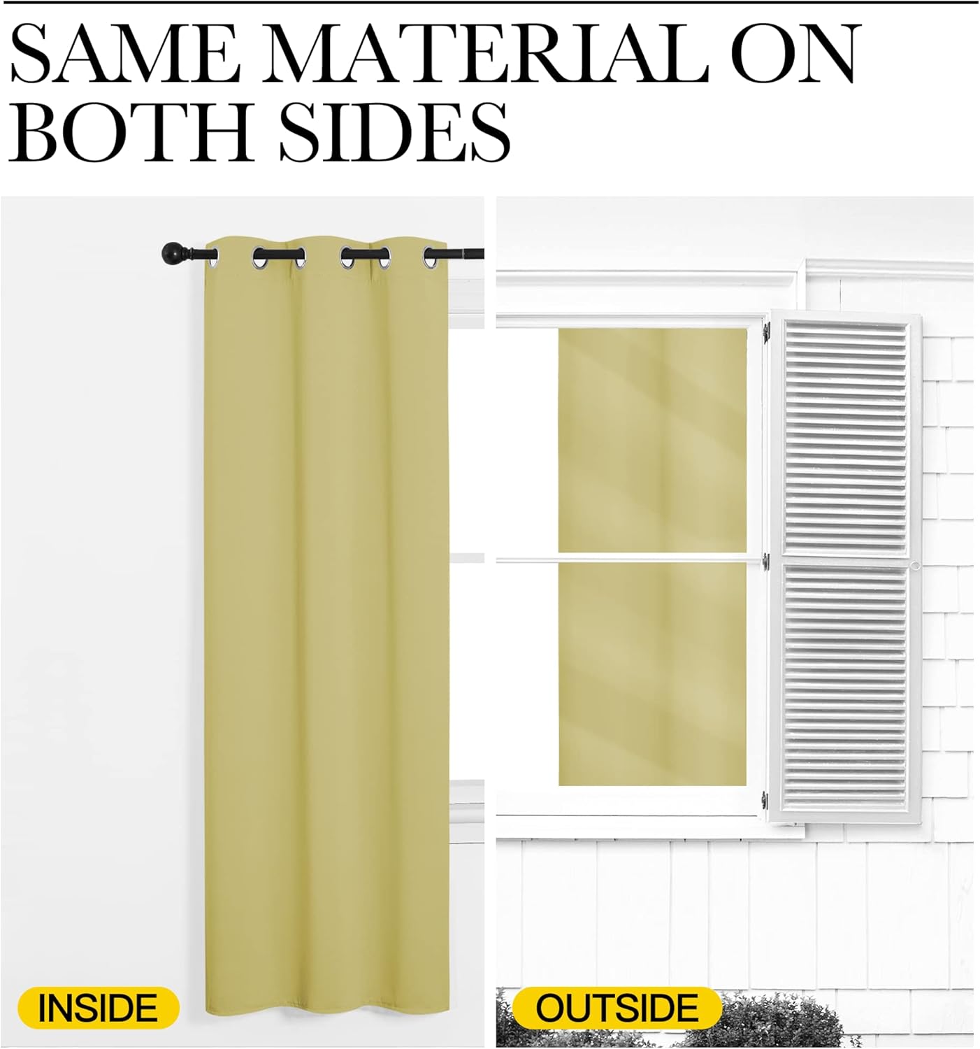 Thumbnail 4 de NICETOWN Blackout Curtains 70 x 72 in 🪟