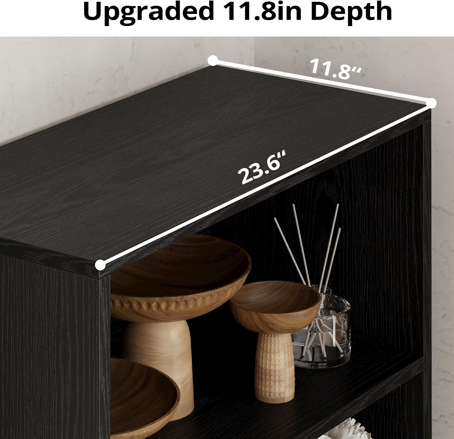 Detalle 1 de IRONCK Bookshelf, 5-Tier