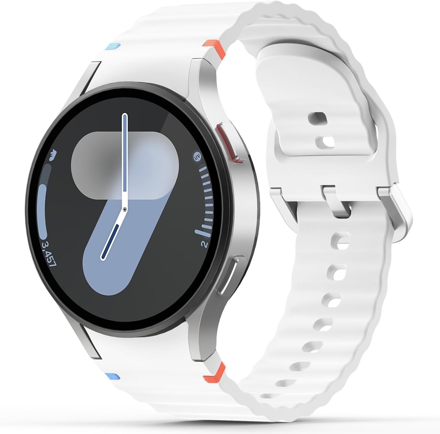 Thumbnail 6 de Yoohoo 20mm Silicone Watch Straps for Samsung Galaxy Watch 7/6/5/4 & FE – 40/44mm, 43/47mm, 45mm, No Gap Sport Bands