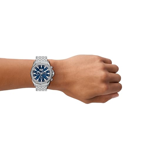 Thumbnail 1 de Diesel Stinger DZ4706 46mm Silver-Tone Stainless Steel Watch