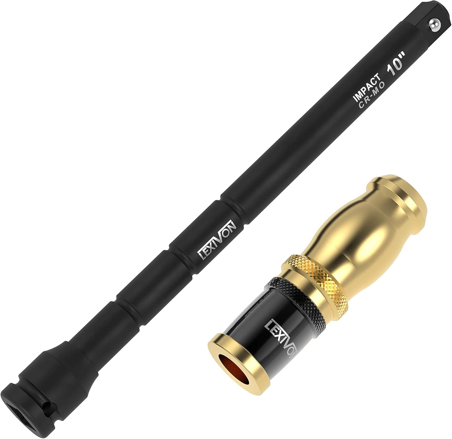 Thumbnail 6 de LEXIVON 1/2" Impact Extension Bar 10" (LX-116) with Spinning Handle Grip & 3-Position Collar
